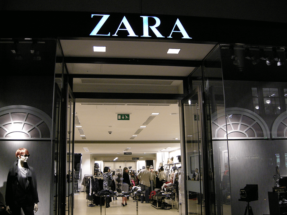 Thương hiệu thời trang Zara